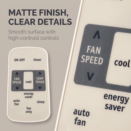 Replacement Air Conditioner Remote for RG15D/E-ELL 5304477003