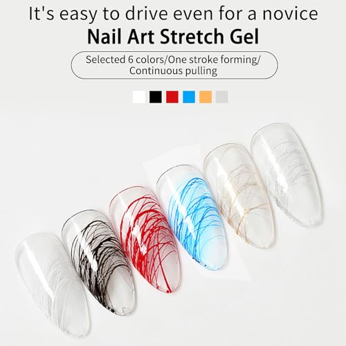 Finger Secret Spider Nail Gel Polish Kit with Brushes - 3 Colors