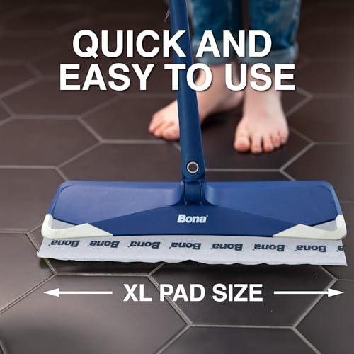 Bona Multi-Surface Wet Cleaning Pads - 12-Pack Unscented Floor Mop Refills