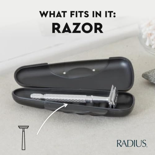 RADIUS Razor Travel Case - BPA-Free Recycled Plastic Mint