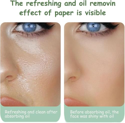 Galepromot 200 Sheets Oil Absorbing Sheets for Face & Makeup Blotting