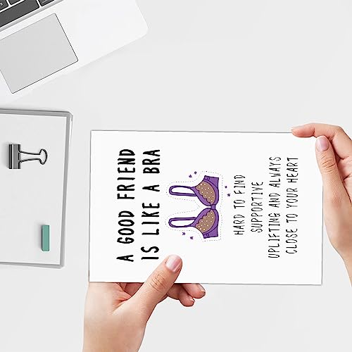 Funny Best Friend Greeting Card - Humorous Card for Girlfriends
