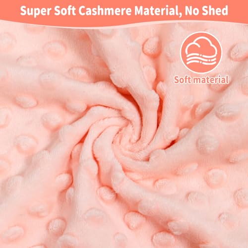 Dr.Rapeti Flower Security Blanket - Soft Cashmere Tag Blanket for Babies