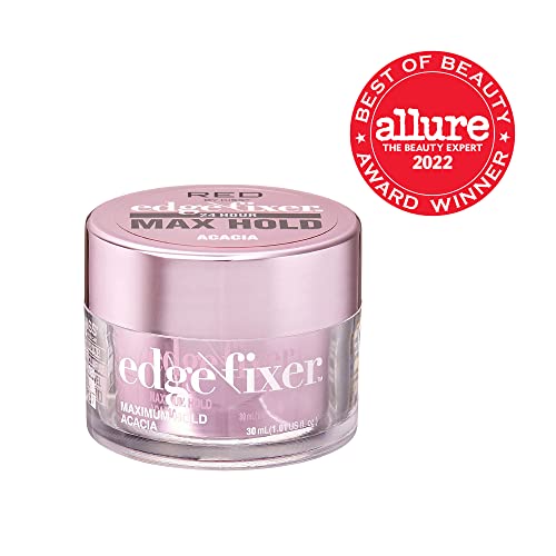 Red by Kiss Edge Fixer 24-Hour Maximum Hold Edge Wax Gel with Biotin B7