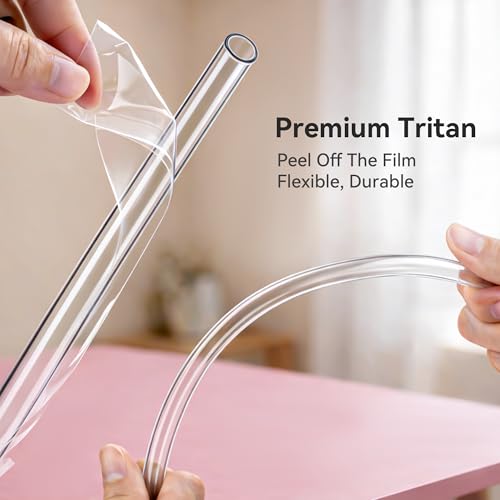 12.2" Extra Long Replacement Straws for Simple Modern Tumblers - 6 Pack