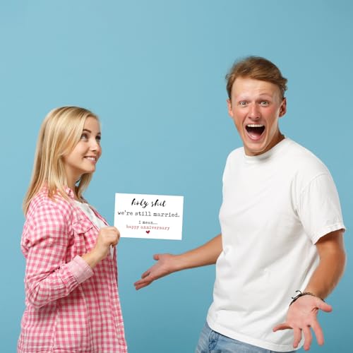 Funny Anniversary Card for Him/Her - Snarky Wedding Humor