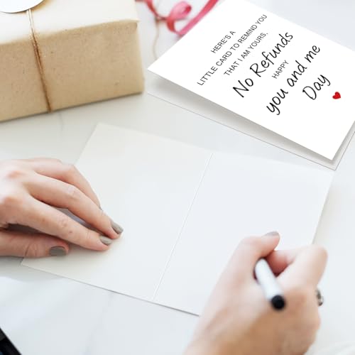 Funny Wedding Anniversary Card - I'm Yours, No Refunds Design