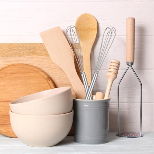 Hecila Mini Stainless Steel Whisk - 10.4 Inch Egg Beater & Mixer