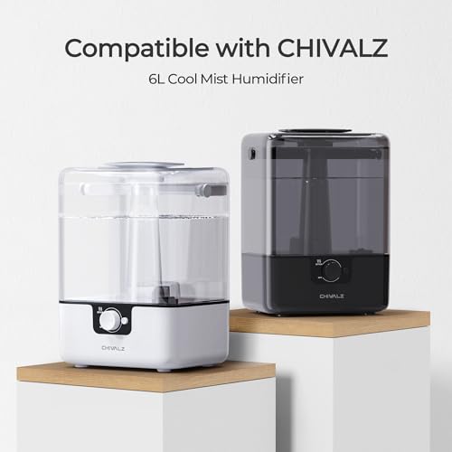 CHIVALZ 10-Pack Humidifier Replacement Filters & Aroma Pads for YZY6001