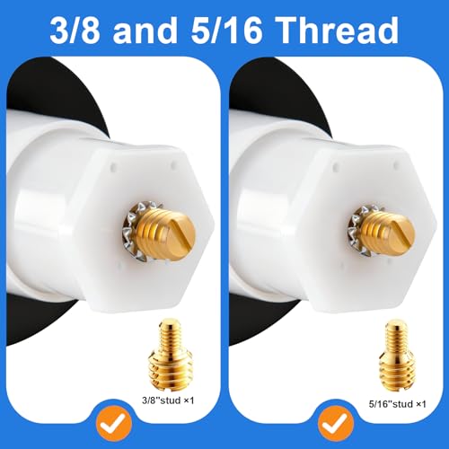 Foot Actuated Bathtub Drain Stopper with Thread Adapters
