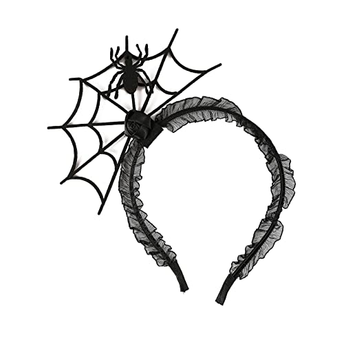 Black Spider Headband for Halloween Costume and Party Accessories