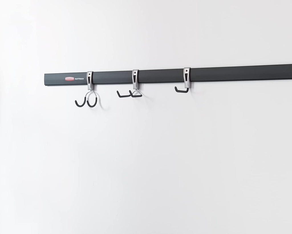Rubbermaid FastTrack Compact Hook - Soft Grip Garage Organizer for Cords, Ropes & Small Hoses