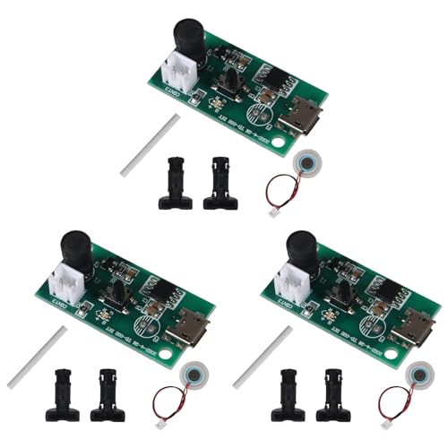 3pcs USB Humidifier Atomization Module Circuit Board Set