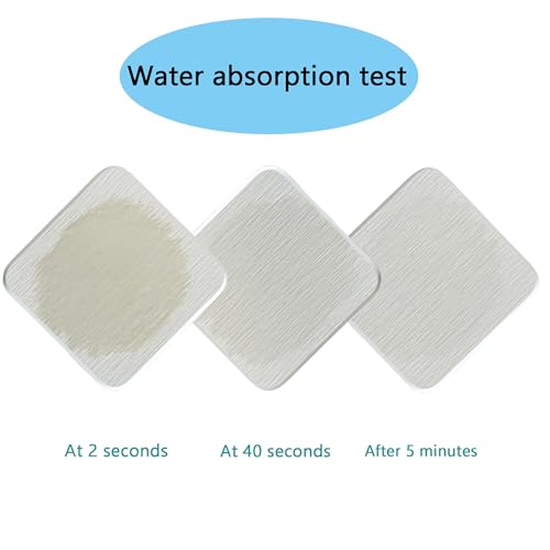 NiuYichee White Diatomite Coasters - 4PCS Quick-Drying Soap Dishes