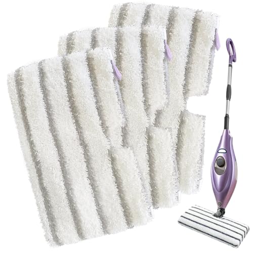 Microfiber Steam Mop Pads for Shark S3500 Series - Durable & Reusable