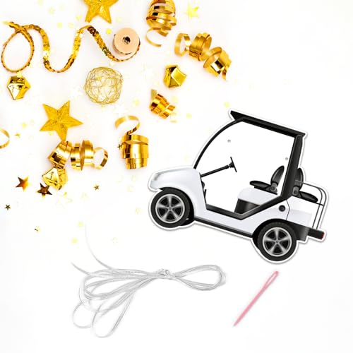 Golf Birthday Banner - Green Sports Theme Party Decoration