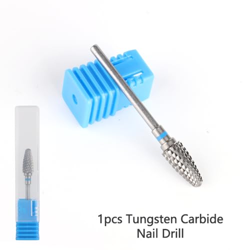 Tungsten Carbide Nail Drill Bit Medium 3/32" Cuticle Remover File