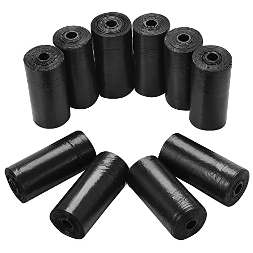 200 Pack Mini Trash Bags for Small Bins - Leak-Proof 0.5 Gallon/2L, 10 Rolls of 20, Car & Office Use
