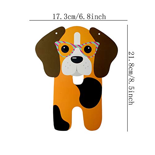 Happy Birthday Dog Letter Banner - Cute Puppy Party Decoration
