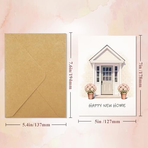 Funny New Home Greeting Card - Housewarming Congratulations Card (Home)