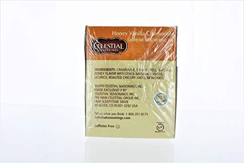 Celestial Seasonings Honey Vanilla Chamomile Tea - 6 Boxes