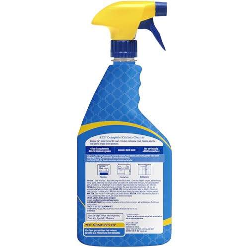 Zep Home Pro Complete Kitchen Cleaner 24 oz with Colorflash Technology