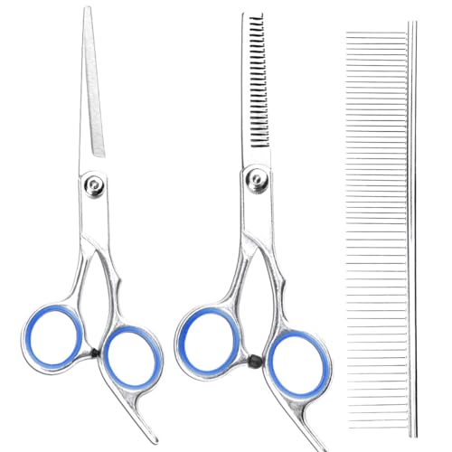 EastyGold Professional Hair Cutting Scissors Kit with Thinning Shears