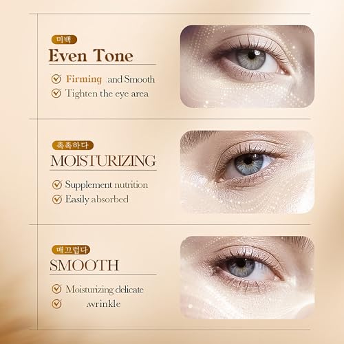 Easilydays Rice Essence Roll-On Eye Wrinkle Cream for Dark Circles & Puffiness