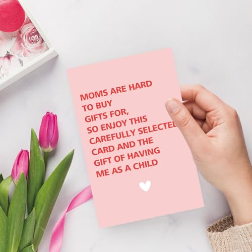 Funny Mother's Day Card - Humorous Greeting Card with Envelope