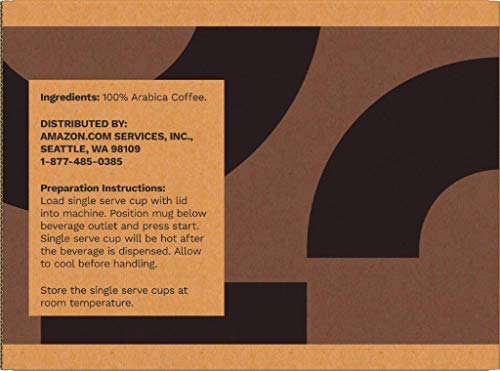 Solimo Light & Medium Roast Coffee Pods - 100 Count Variety Pack