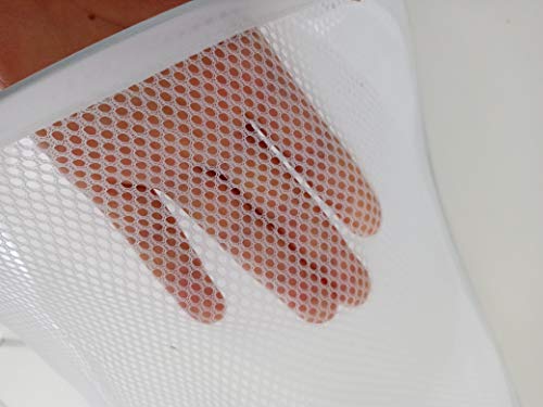 Small Hanging Mesh Laundry Hamper - Space-Saving Portable Basket