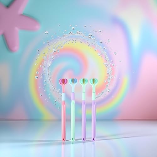3-Sided Toothbrush Soft Bristle 4-Pack for Adults and Youth Oral Care