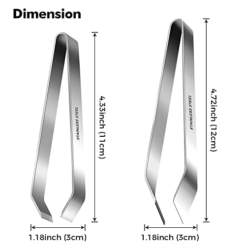 Rainspire Stainless Steel Fish Bone Tweezers Remover Tool Set