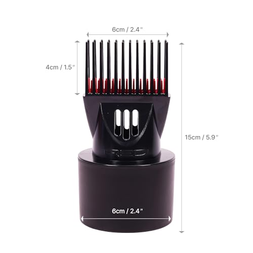 Red by Kiss Double Layer Detangling Blow Dryer Hair Styling Pik Attachment
