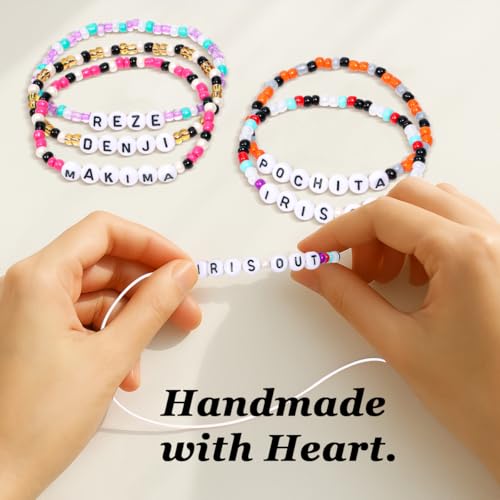 Chainsaw Man Reze Arc Cosplay Bracelets | Denji & Pochita Accessories