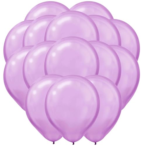Lavender Pearl Latex Balloons - 12" (Pack of 15) | Party Decor