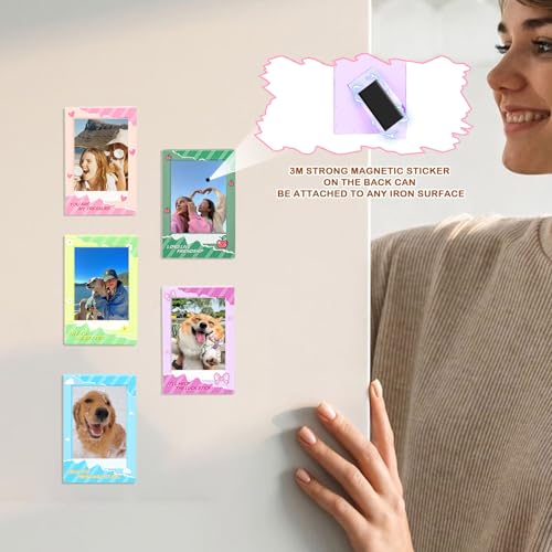 WOGOZAN 2x3 Mini Picture Frames for Fujifilm Instax Mini - 5 Pack