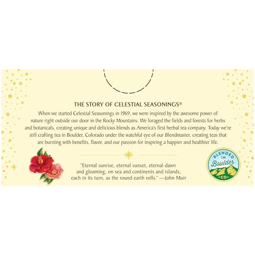 Celestial Seasonings Hibiscus Herbal Tea - Caffeine Free, 20 Bags