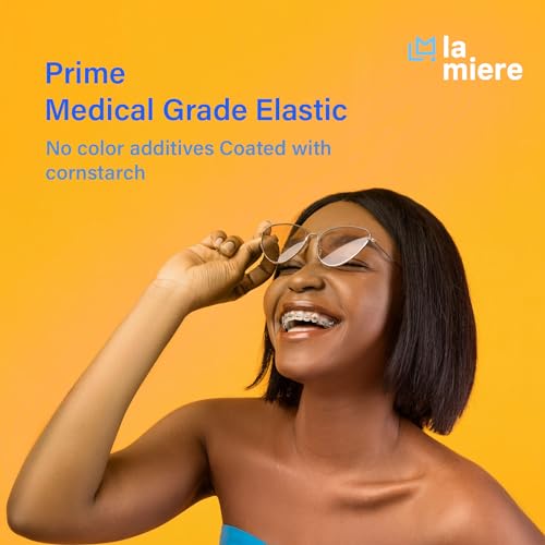 Orthodontic Elastics Dental Rubber Bands 3/16 Inch Heavy 6.5 Oz 100 Pack