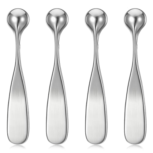 Metal Eye Cream Applicator Wand and Massage Stick 4-Pack