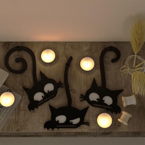 Cat Silicone Resin Mold for Candle Holders - DIY Home Decor