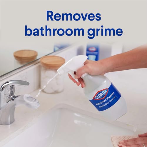 Clorox Bathroom Foamer Refill Pods - Concentrated Cleaning System - 2 Pack