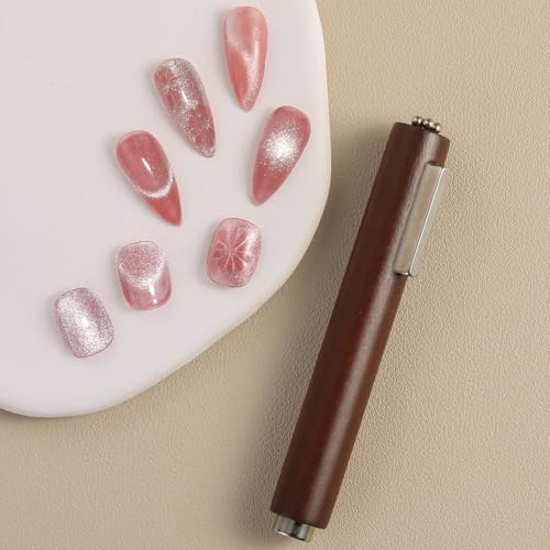 FSpronail 7-Piece Cat Eye Nail Magnet Tool Set with Wooden Handle