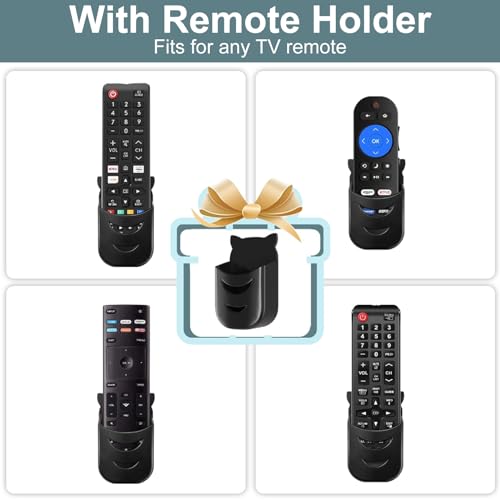 Universal TV Wall Mount Screw Kit with Remote Holder - M4, M5, M6, M8