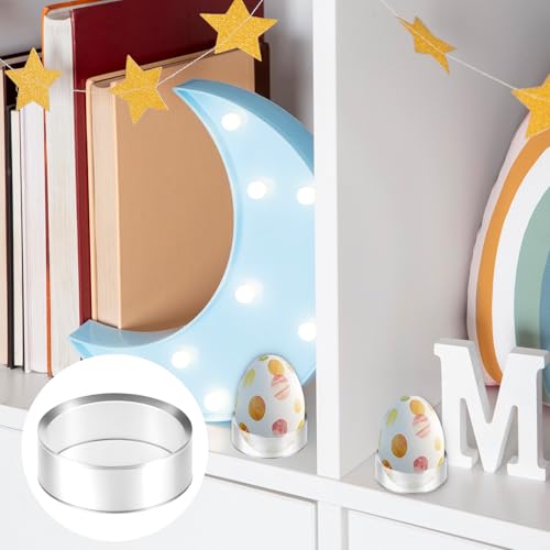 18 PCS Clear Acrylic Sphere Display Stand Set - 3 Sizes for Collectibles