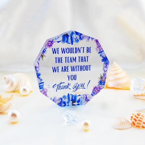 Team Mom Appreciation Acrylic Plaque - Leadership Gift for Women