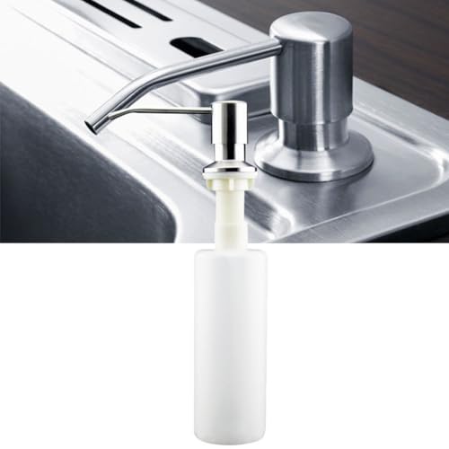 Built-In Soap Dispenser for Kitchen Sink - Easy Top Fill, 350ml