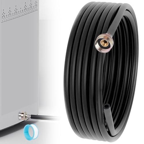 Sankoly 6.5ft Dehumidifier Drain Hose, 3/4 Inch FHT Heavy Duty PVC