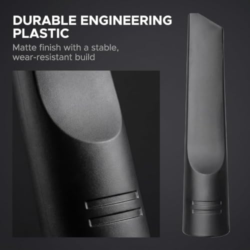 Vacuum Crevice Tool Kit with Rotating Nozzle for Shark, Hoover, Dyson
