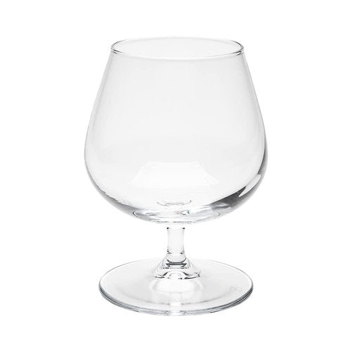 Restaurantware-Cascata 13 Ounce Brandy Glasses, Set Of 12 Tempered Snifter Glasses - Chip-Resistant, Fine-Blown Glass Brandy Snifters, Dishwasher-Safe, For Liquors